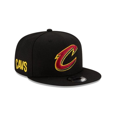Cleveland Cavaliers Gorra | New Era NBA Statement Edition 9fifty Snapback Cap Mexico - Negros